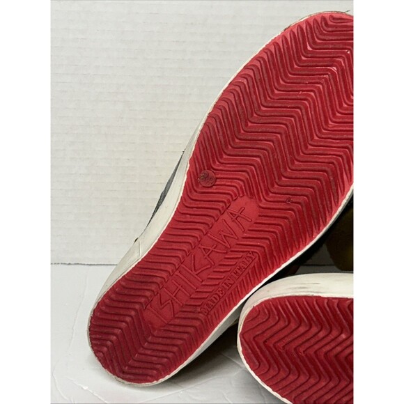 Ishikawa Ankle Boots Shoes Leather Yellow & Grey Strap Closure Star Italy Sz 38 - Picture 12 of 15